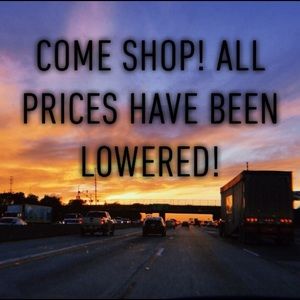 All prices have just been lowered!